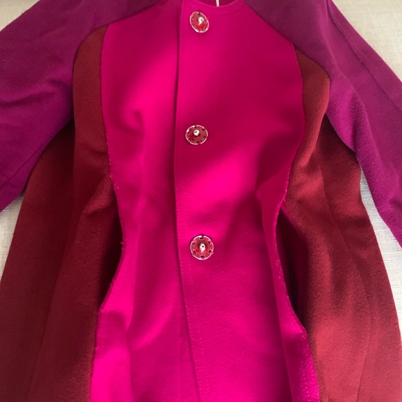 Authentic Fendi girl goat wool cashmere pink sz 4-5yo - Picture 13 of 15